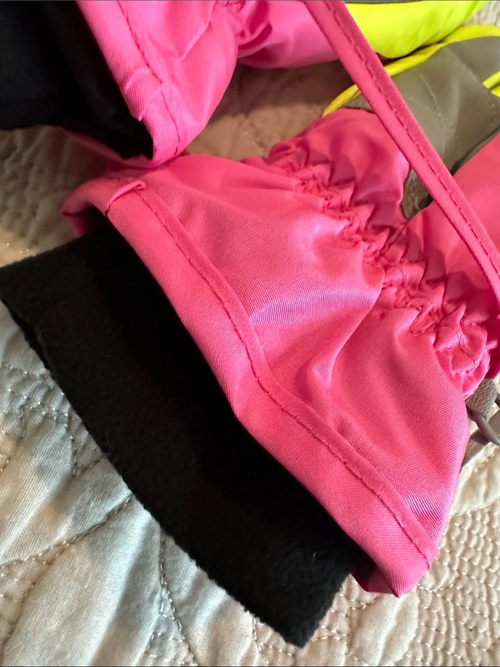 Kids Ski Mittens - Pink